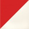 Picture of Logo Red White | 9' Wood Frame Market Umbrella Sunbrella® Awning Fabric