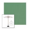 Picture of Basil | 11' Wood Frame Market Umbrella Sunbrella® Awning Fabric