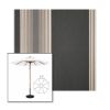 Picture of Tillman Shale | 11' Wood Frame Market Umbrella Sunbrella® Awning Fabric