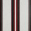 Picture of Burgundy Black White | 7.5' Wood Square Frame Market Umbrella Sunbrella® Awning Fabric