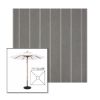 Picture of Cooper Ash | 7.5' Wood Square Frame Market Umbrella Sunbrella® Awning Fabric