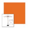 Picture of Tuscan | 7.5' Wood Square Frame Market Umbrella Sunbrella® Awning Fabric