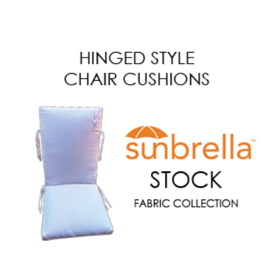 Picture for category Universal Premium Patio Chair Cushions - Sunbrella Stock Fabric Collection