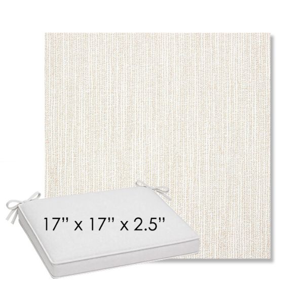 Picture of Adena Canvas | Sunbrella® 17" x 17" Outdoor Dining Cushion