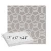 Picture of Bar Harbor Pebble | Sunbrella® 17" x 17" Outdoor Dining Cushion