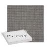 Picture of Bliss Smoke | Sunbrella® 17" x 17" Outdoor Dining Cushion