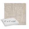 Picture of Boro Walnut | Sunbrella® 17" x 17" Outdoor Dining Cushion