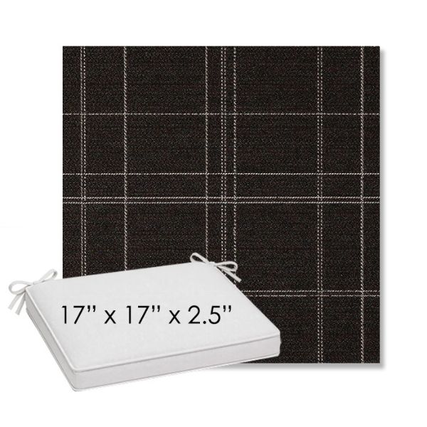 Picture of Camper Boulder | Sunbrella® 17" x 17" Outdoor Dining Cushion
