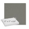 Picture of Canvas Charcoal | Sunbrella® 17" x 17" Outdoor Dining Cushion