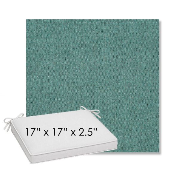 Picture of Cast Breeze | Sunbrella® 17" x 17" Outdoor Dining Cushion