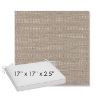 Picture of Charmer Pebble | Sunbrella® 17" x 17" Outdoor Dining Cushion