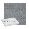 Picture of Chartres Storm | Sunbrella® 17" x 17" Outdoor Dining Cushion