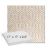 Picture of Etna Dune | Sunbrella® 17" x 17" Outdoor Dining Cushion