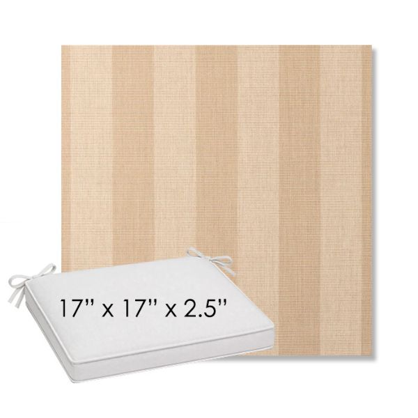 Picture of Expressive Sparrow | Sunbrella® 17" x 17" Outdoor Dining Cushion