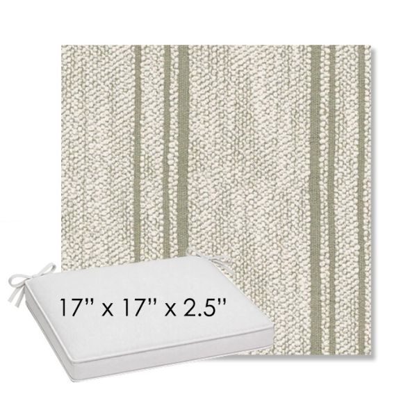 Picture of Harvest Nile | Sunbrella® 17" x 17" Outdoor Dining Cushion