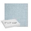 Picture of Idol Frost | Sunbrella® 17" x 17" Outdoor Dining Cushion