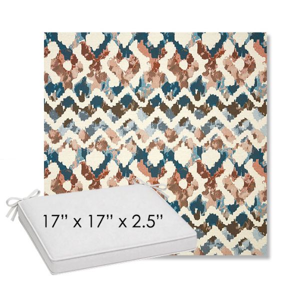 Picture of Inga Boho | Sunbrella® 17" x 17" Outdoor Dining Cushion