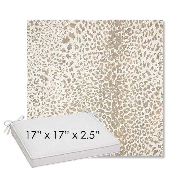 Picture of Instinct Dune | Sunbrella® 17" x 17" Outdoor Dining Cushion