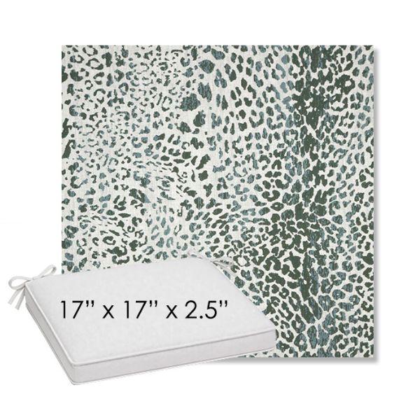 Picture of Instinct Willow | Sunbrella® 17" x 17" Outdoor Dining Cushion