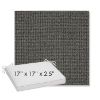 Picture of Kudos Carbon | Sunbrella® 17" x 17" Outdoor Dining Cushion
