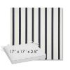 Picture of Lido Indigo | Sunbrella® 17" x 17" Outdoor Dining Cushion