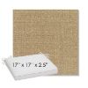 Picture of Linen Sesame | Sunbrella® 17" x 17" Outdoor Dining Cushion
