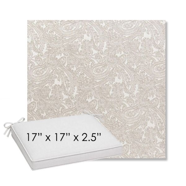 Picture of Mahalo Chino | Sunbrella® 17" x 17" Outdoor Dining Cushion