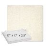 Picture of Margo Snow | Sunbrella® 17" x 17" Outdoor Dining Cushion