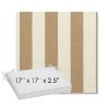 Picture of Maxim Heather Beige | Sunbrella® 17" x 17" Outdoor Dining Cushion