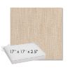 Picture of Nova Oat | Sunbrella® 17" x 17" Outdoor Dining Cushion