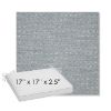 Picture of Nurture Haze | Sunbrella® 17" x 17" Outdoor Dining Cushion