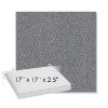 Picture of Odette Slate | Sunbrella® 17" x 17" Outdoor Dining Cushion