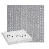 Picture of Posh Graphite | Sunbrella® 17" x 17" Outdoor Dining Cushion