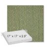 Picture of Posh Shamrock | Sunbrella® 17" x 17" Outdoor Dining Cushion