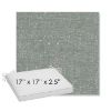 Picture of Rafi Mist | Sunbrella® 17" x 17" Outdoor Dining Cushion