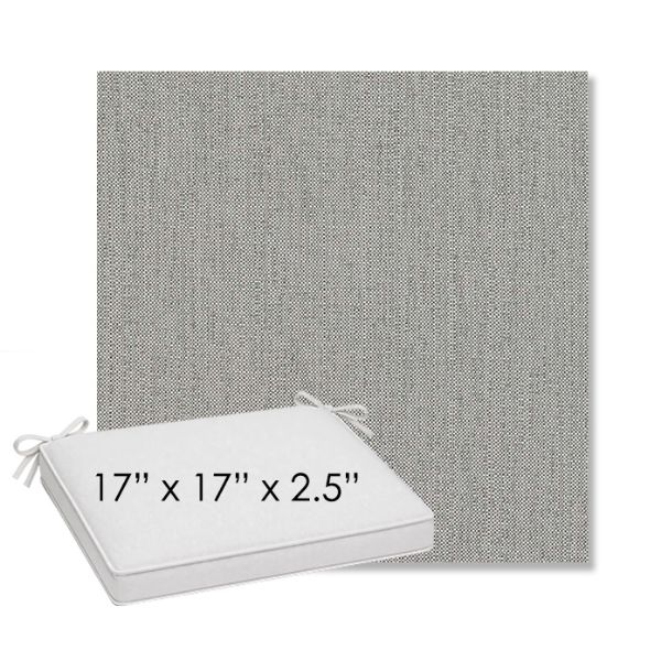 Picture of Savane Nimbus | Sunbrella® 17" x 17" Outdoor Dining Cushion