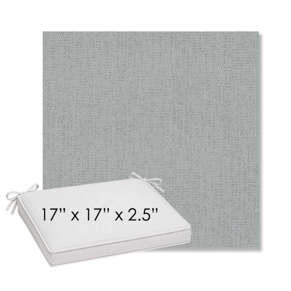 Picture of Savane Whisper | Sunbrella® 17" x 17" Outdoor Dining Cushion