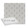 Picture of Schooner Plank | Sunbrella® 17" x 17" Outdoor Dining Cushion