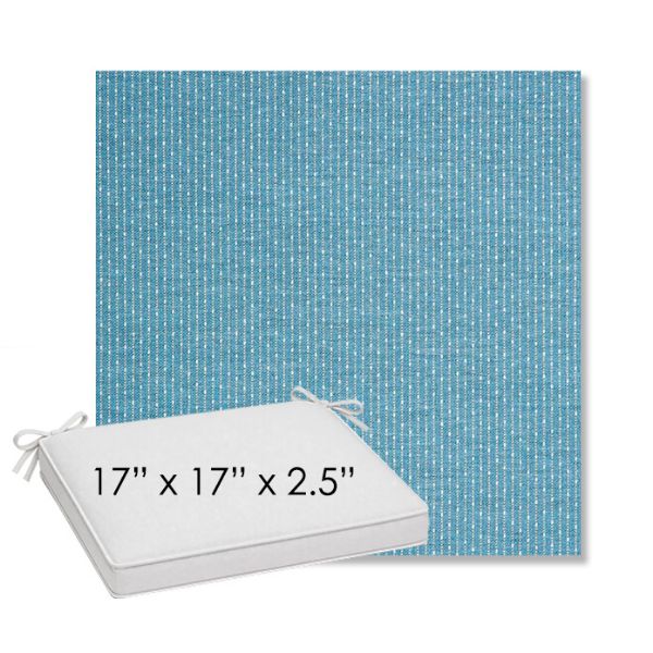 Picture of Solo Sky | Sunbrella® 17" x 17" Outdoor Dining Cushion