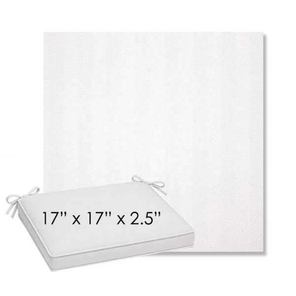 Picture of Switch Salt | Sunbrella® 17" x 17" Outdoor Dining Cushion