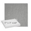 Picture of Switch Silver | Sunbrella® 17" x 17" Outdoor Dining Cushion