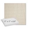 Picture of Tailored Snow | Sunbrella® 17" x 17" Outdoor Dining Cushion