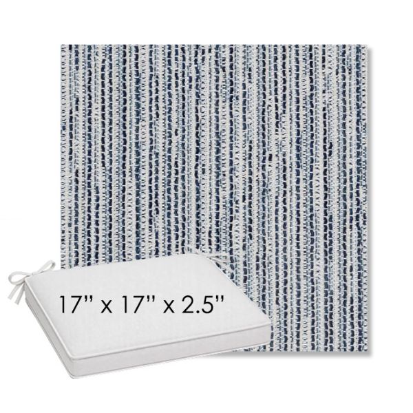 Picture of Tectonic Coastal | Sunbrella® 17" x 17" Outdoor Dining Cushion