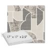 Picture of Territory Tin | Sunbrella® 17" x 17" Outdoor Dining Cushion