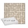 Picture of Toggle Driftwood | Sunbrella® 17" x 17" Outdoor Dining Cushion