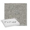 Picture of Tundra Wall | Sunbrella® 17" x 17" Outdoor Dining Cushion
