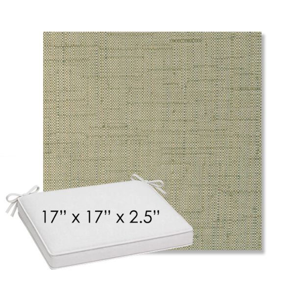 Picture of Willa Moss | Sunbrella® 17" x 17" Outdoor Dining Cushion