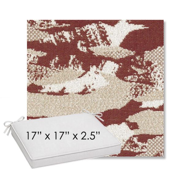 Picture of Yama Erable | Sunbrella® 17" x 17" Outdoor Dining Cushion