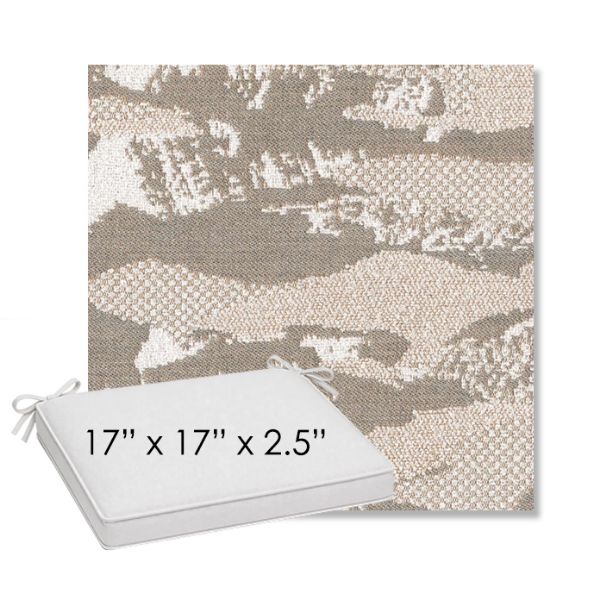 Picture of Yama Fuji | Sunbrella® 17" x 17" Outdoor Dining Cushion