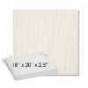 Picture of Adena Canvas | Sunbrella® 18" x 20" Outdoor Dining Cushion